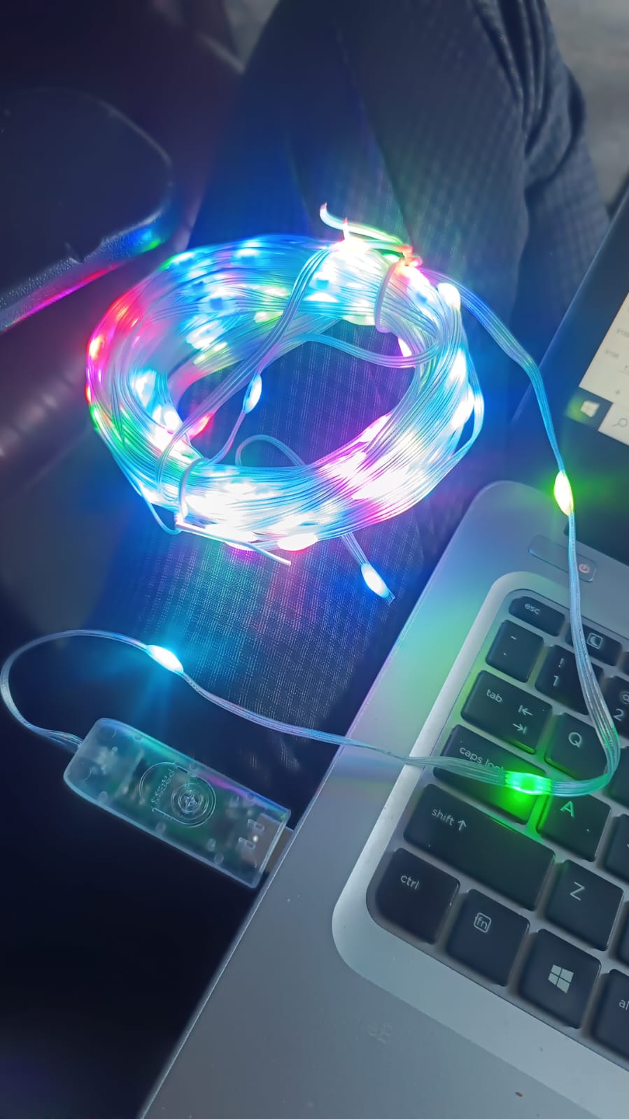 Multi Coloured 10M RGB LED Strip Lights (1 Pc / Loose) Multi Coloured 10M RGB LED Strip Lights (1 Pc / Loose)